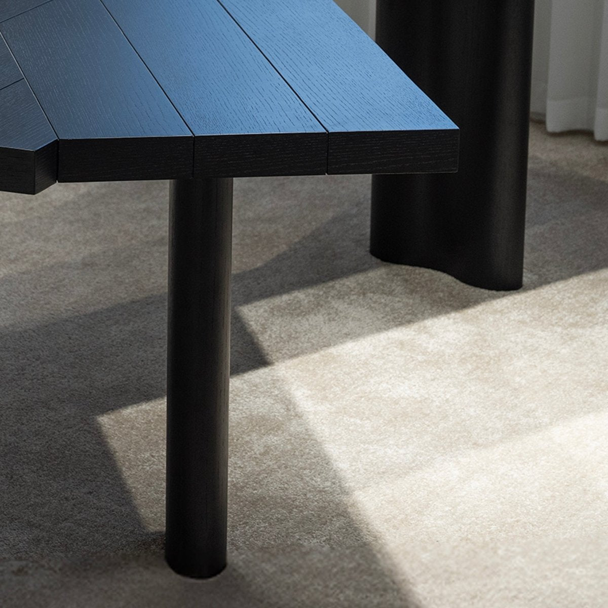 Angular Facet Dining Table - FURNIBLE.