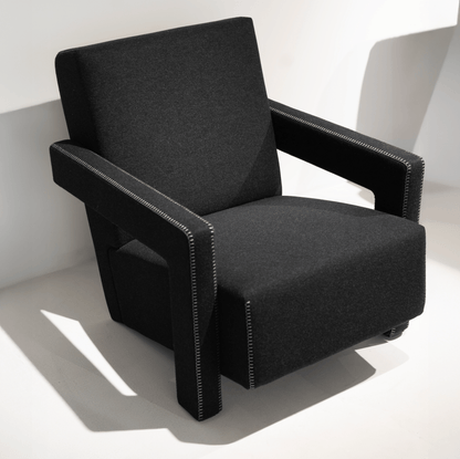 Architectural Form Lounge Chair - FURNIBLE.