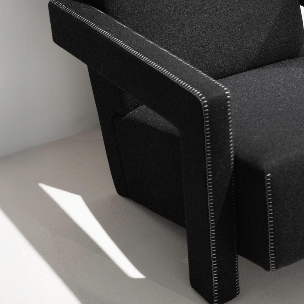 Architectural Form Lounge Chair - FURNIBLE.