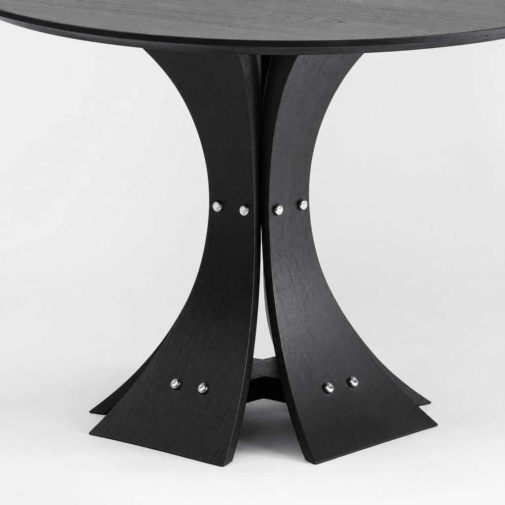 Arcus Elm Dining Table - FURNIBLE.