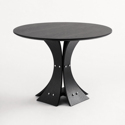 Arcus Elm Dining Table - FURNIBLE.