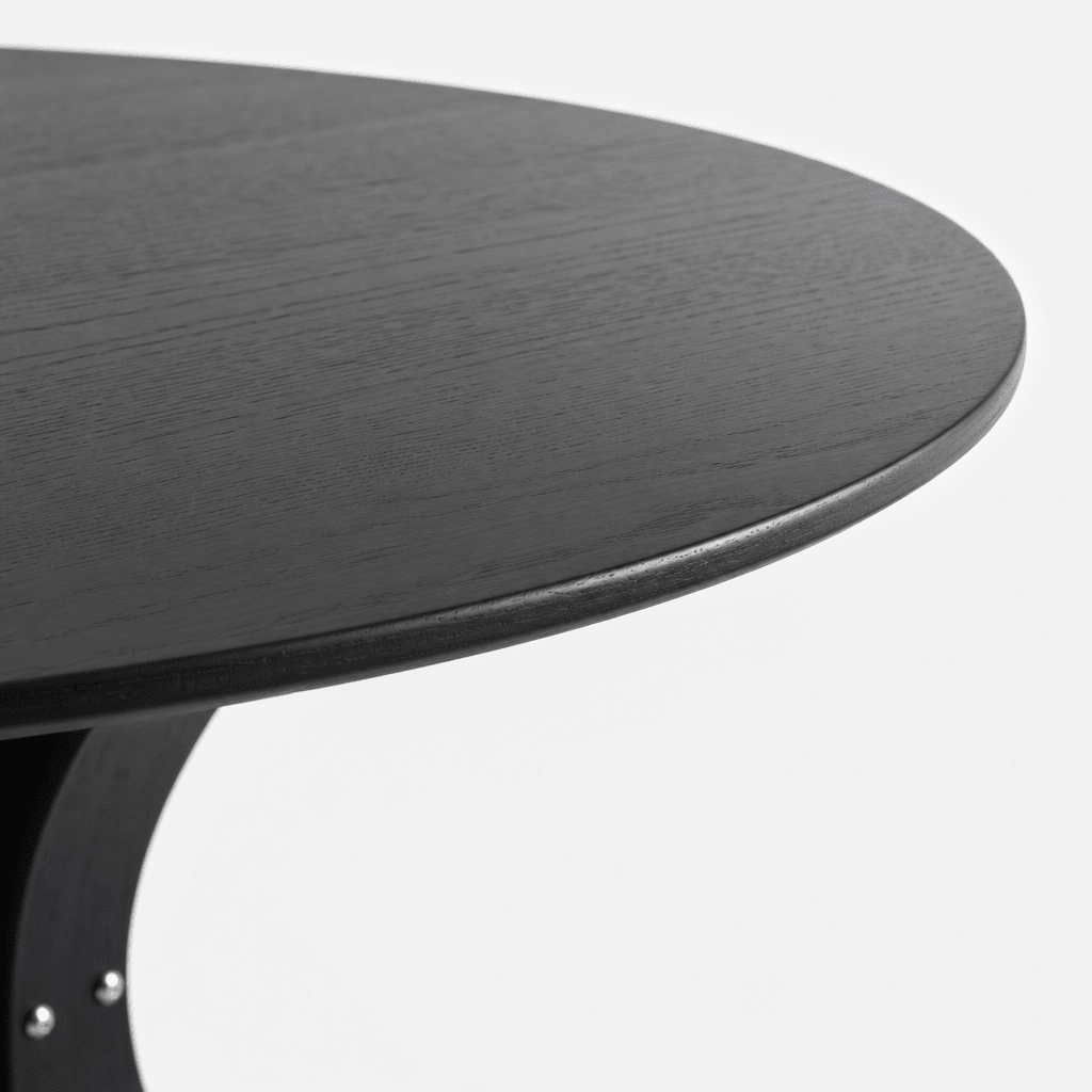 Arcus Elm Dining Table - FURNIBLE.