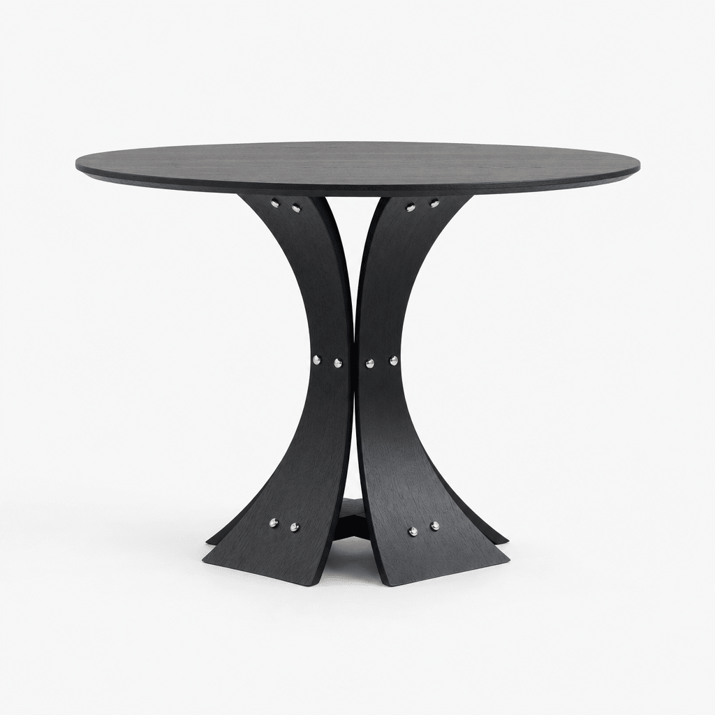 Arcus Elm Dining Table - FURNIBLE.