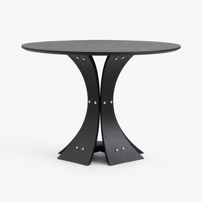 Arcus Elm Dining Table - FURNIBLE.