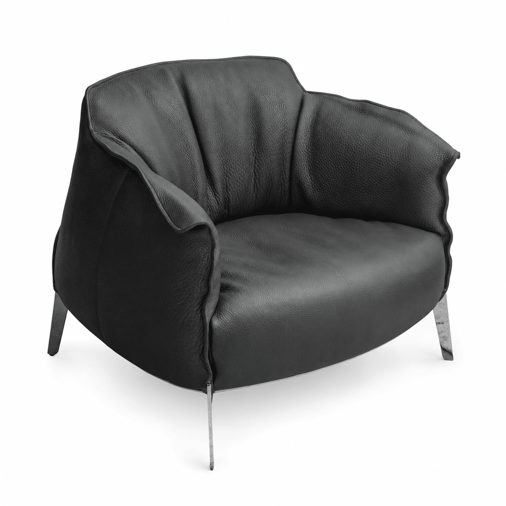 Arlo Leather Armchair - FURNIBLE.