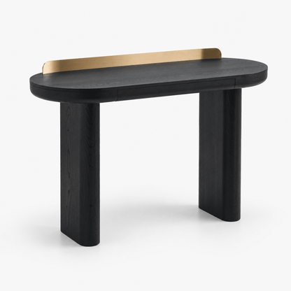 Aurelia Black Console Table - FURNIBLE.