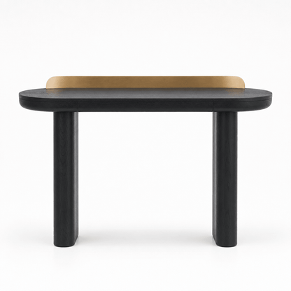 Aurelia Black Console Table - FURNIBLE.