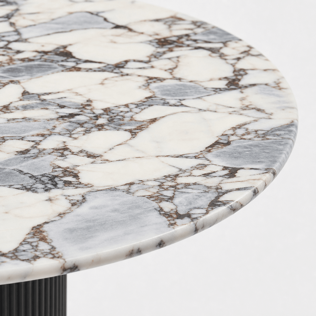 Aurora Pedestal Dining Table - FURNIBLE.