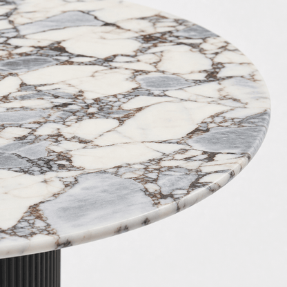 Aurora Pedestal Dining Table - FURNIBLE.
