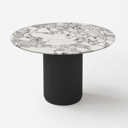 Aurora Pedestal Dining Table - FURNIBLE.