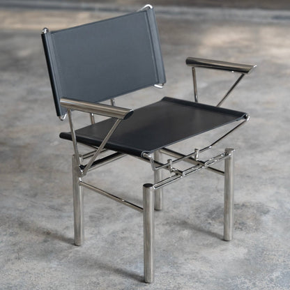 Axiom Industrial Steel Chair - FURNIBLE.
