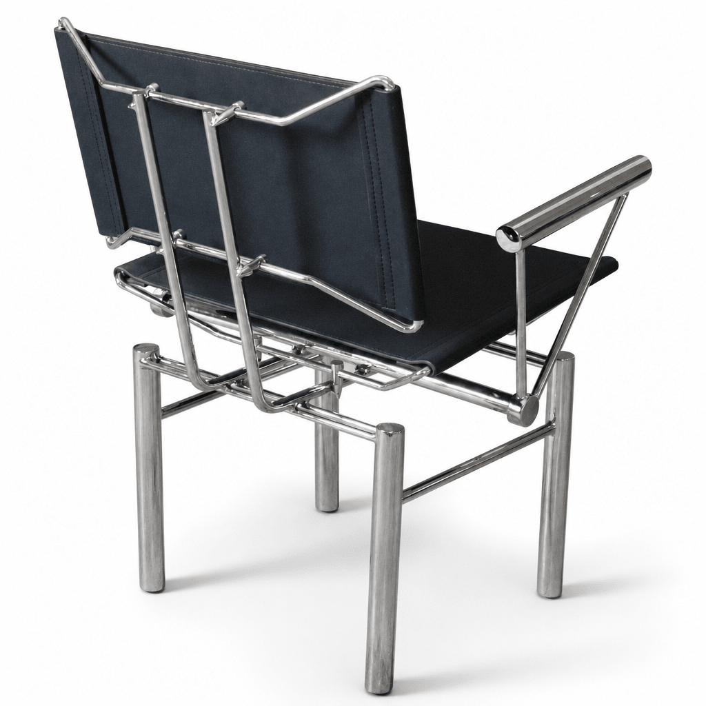 Axiom Industrial Steel Chair - FURNIBLE.