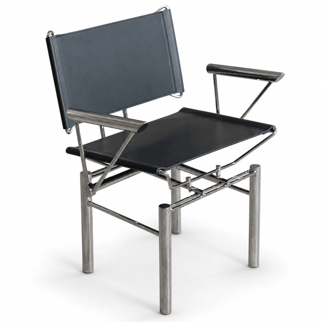 Axiom Industrial Steel Chair - FURNIBLE.
