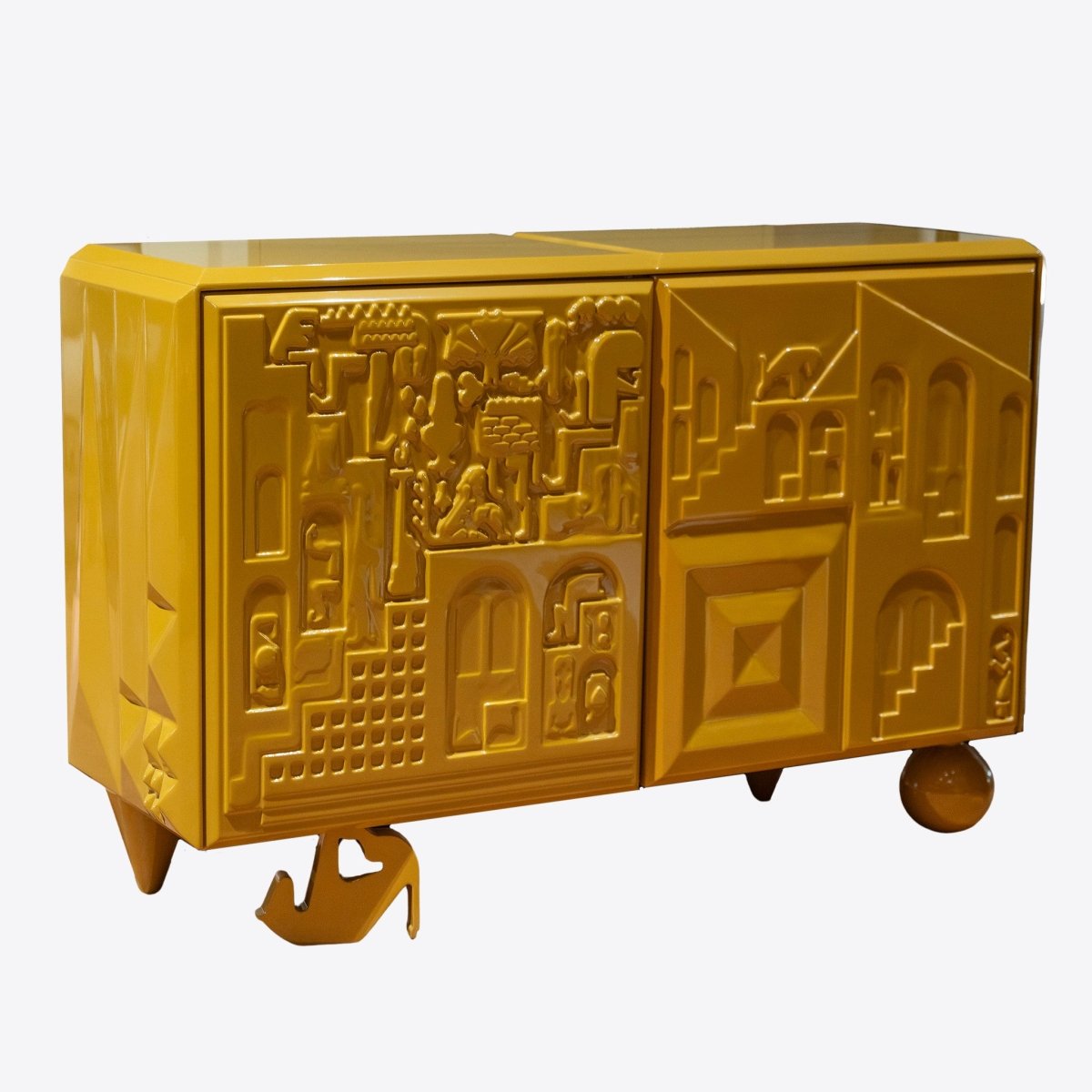 Aztec Curio Console - FURNIBLE.