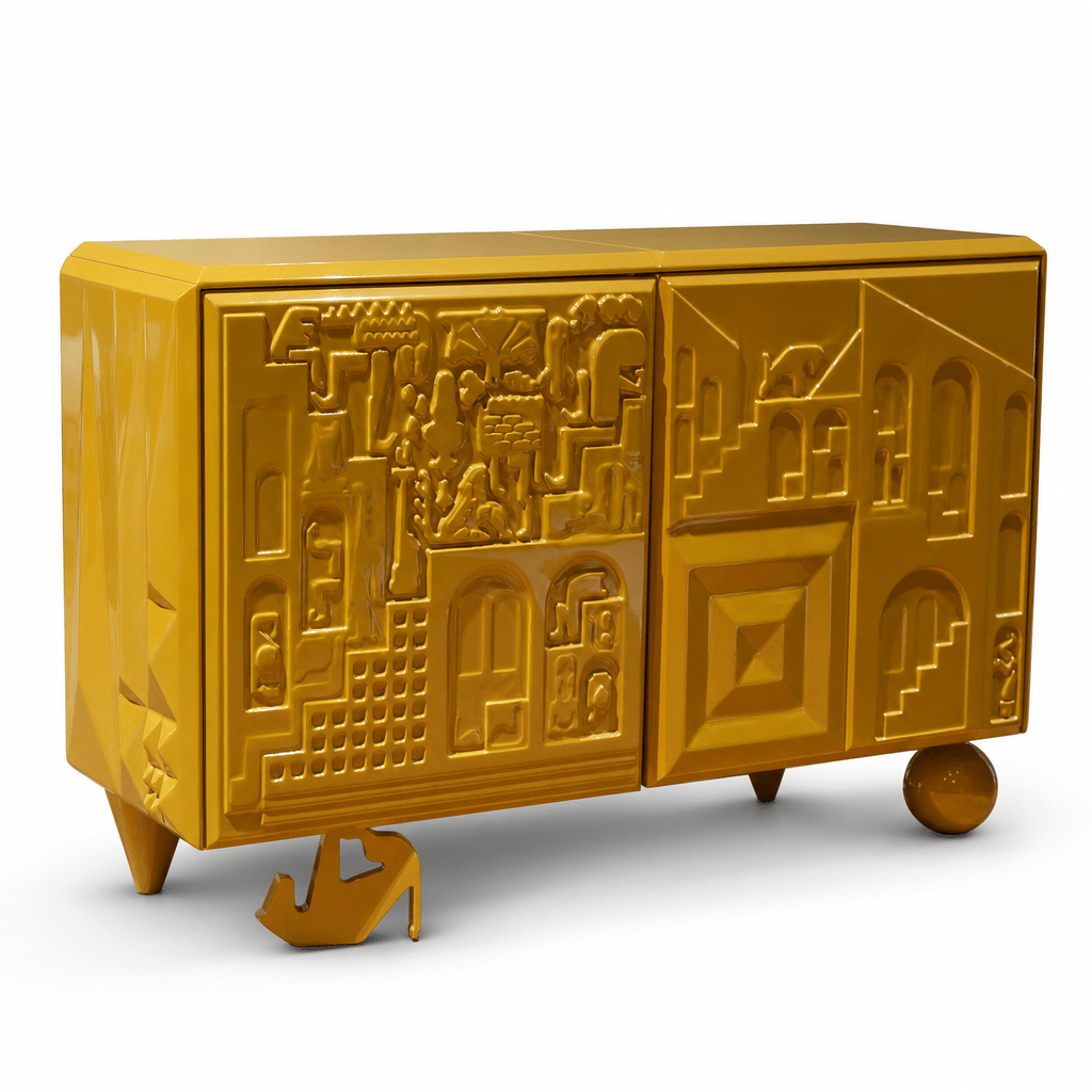 Aztec Curio Console - FURNIBLE.