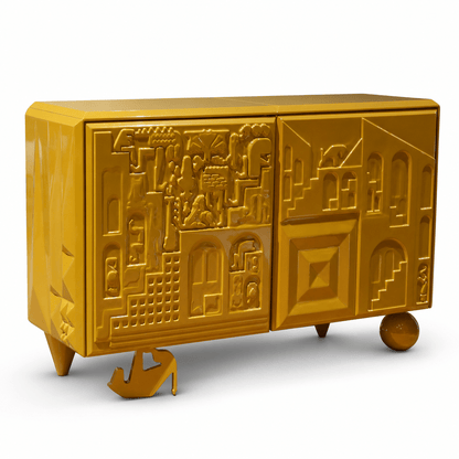 Aztec Curio Console - FURNIBLE.
