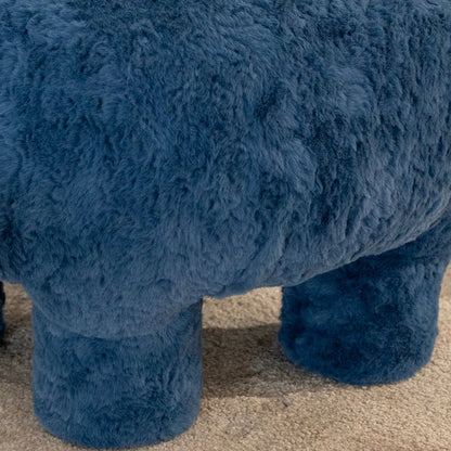 Azure Cloud Ottoman - FURNIBLE.