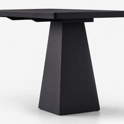 Black Ridge Dining Table - FURNIBLE.