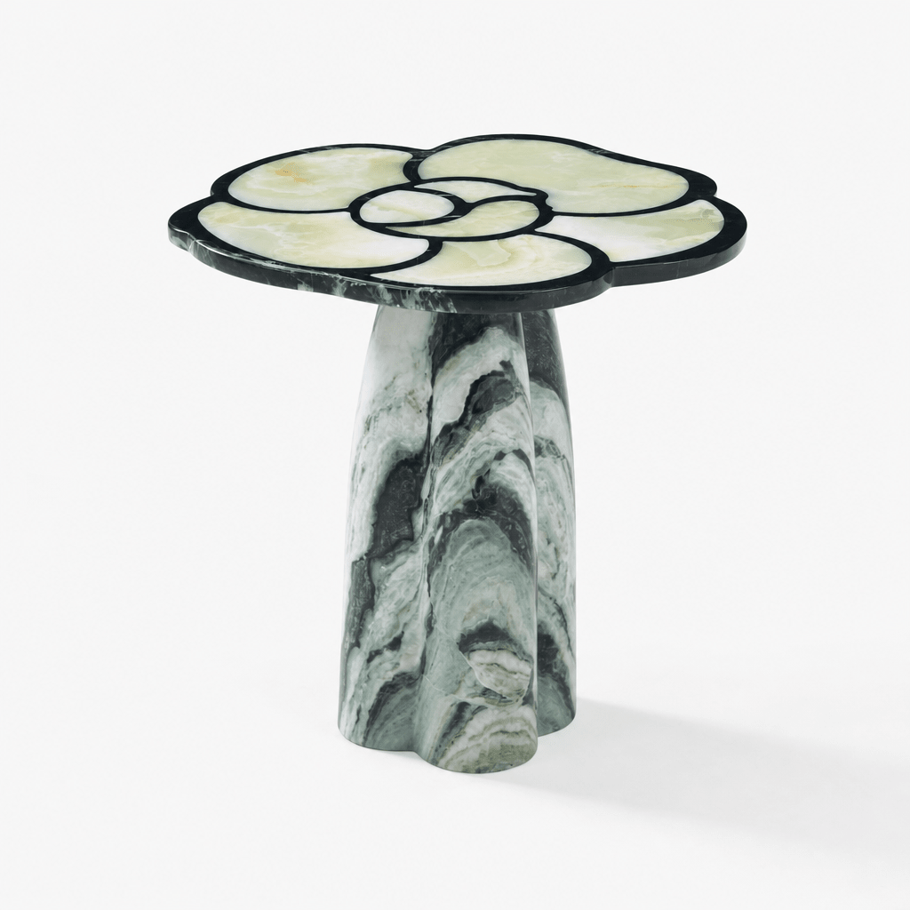 Bloom Sculptural Side Table - FURNIBLE.
