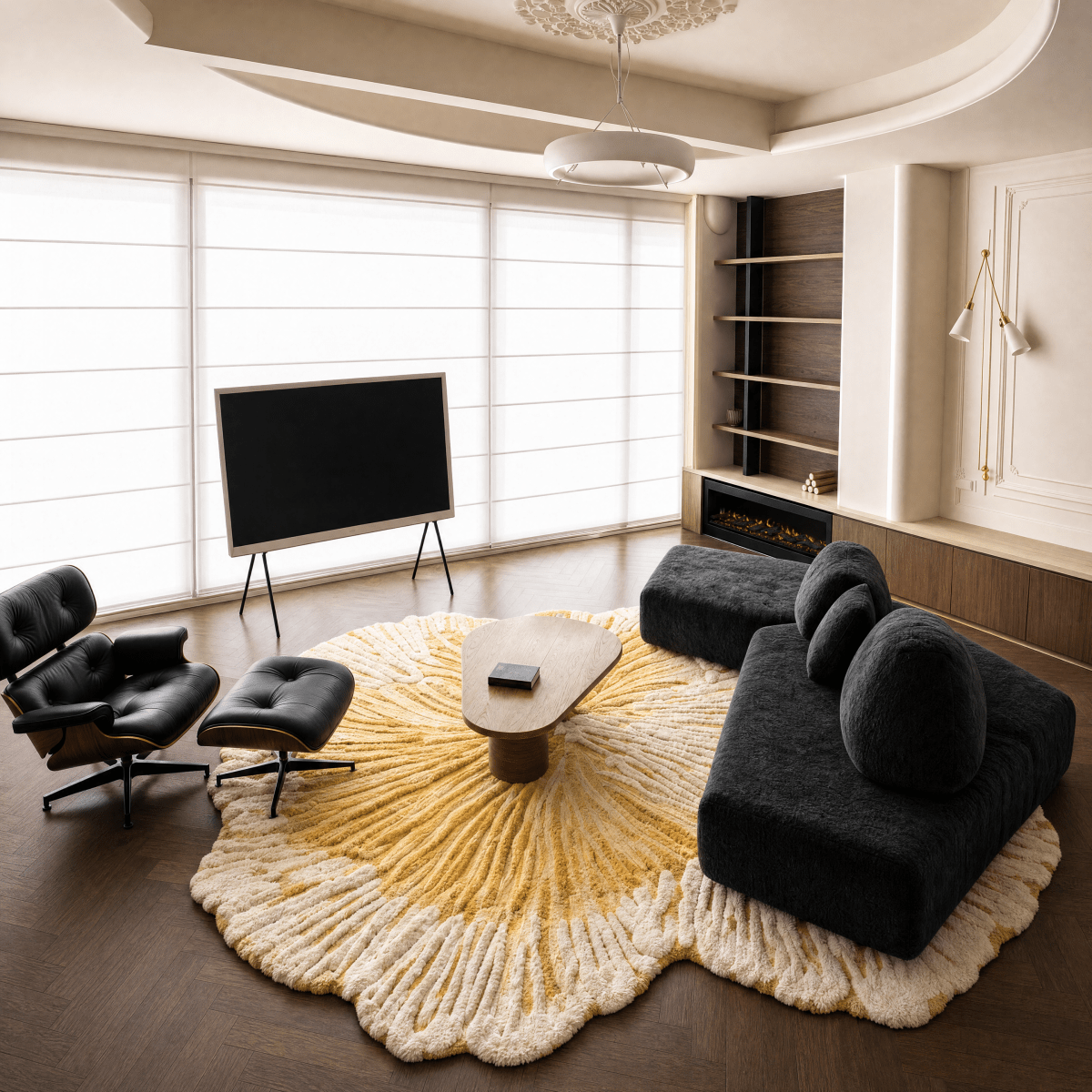 Bloom Tufted Rug - FURNIBLE.