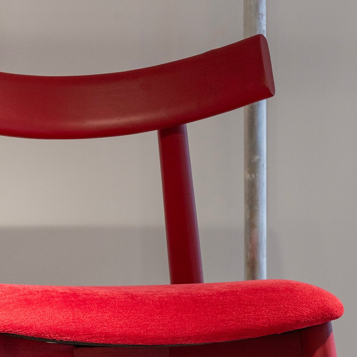 Bold Red Accent Chair - FURNIBLE.