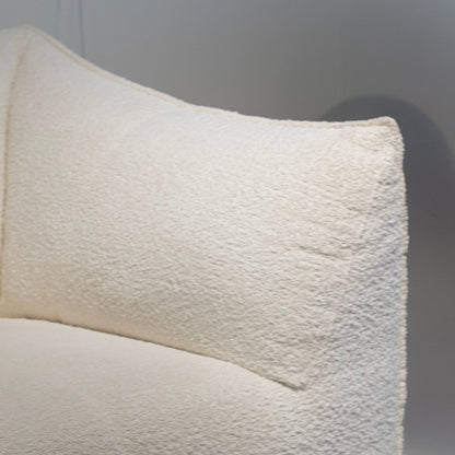 Bouclé Embrace Armchair - FURNIBLE.