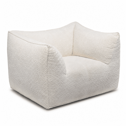 Bouclé Embrace Armchair - FURNIBLE.