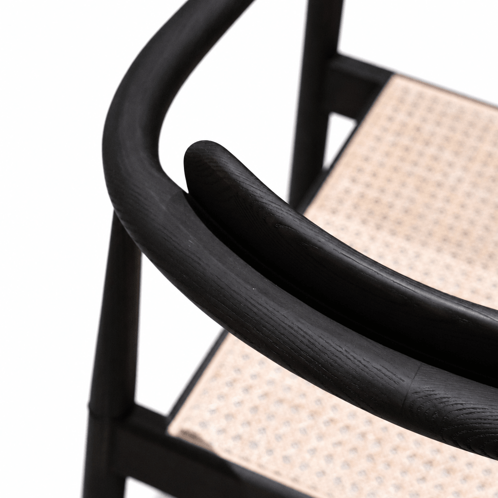 Cane Dining Chair - FURNIBLE.