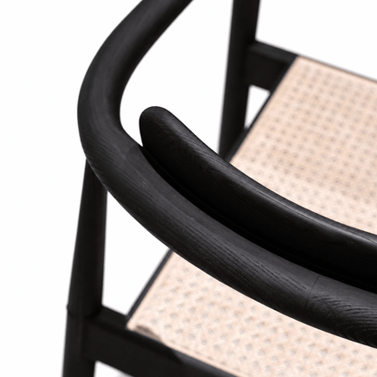 Cane Dining Chair - FURNIBLE.