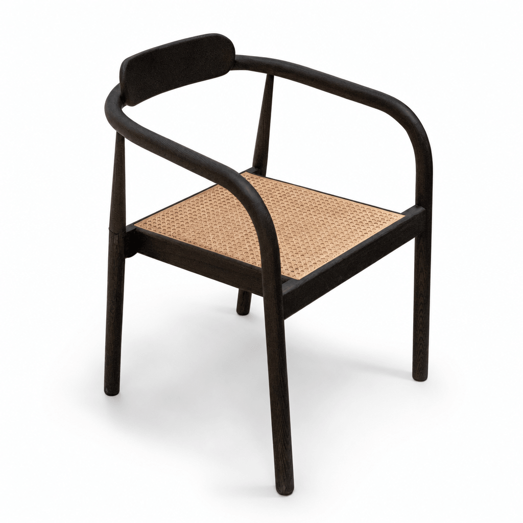 Cane Dining Chair - FURNIBLE.