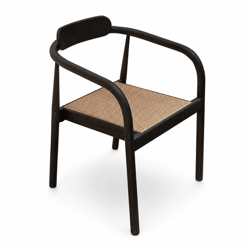 Cane Dining Chair - FURNIBLE.