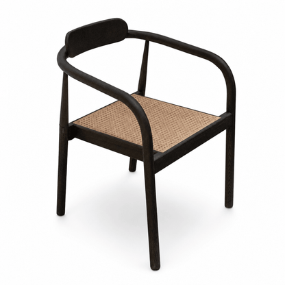 Cane Dining Chair - FURNIBLE.