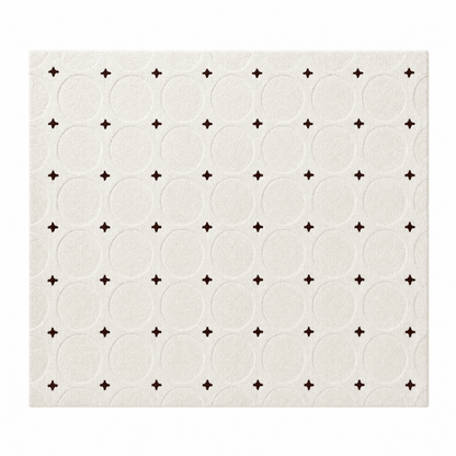 Circle Star Tufted Rug - FURNIBLE.