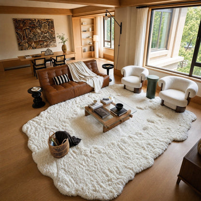 Cloud Border Rug - FURNIBLE.