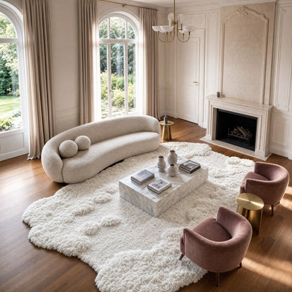 Cloud Border Rug - FURNIBLE.
