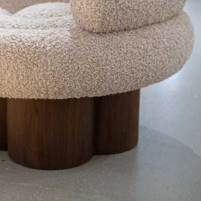 Cloud Bouclé Chair - FURNIBLE.