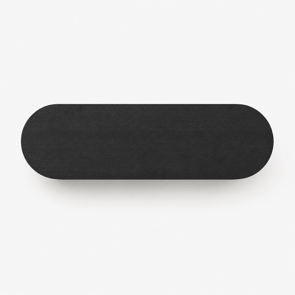 Clover Black Oak Sideboard - FURNIBLE.