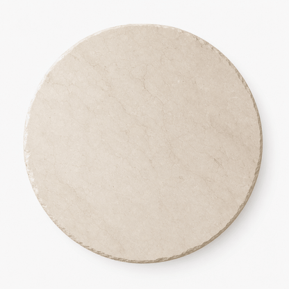 Column Travertine Side Table - FURNIBLE.
