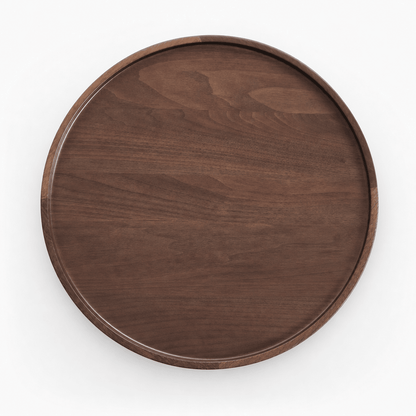 Cone Walnut Side Table - FURNIBLE.