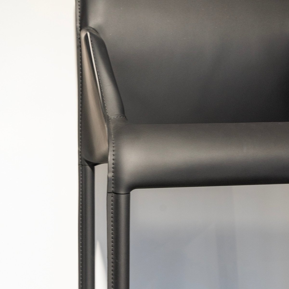 Contour Leather Dining Chair - FURNIBLE.