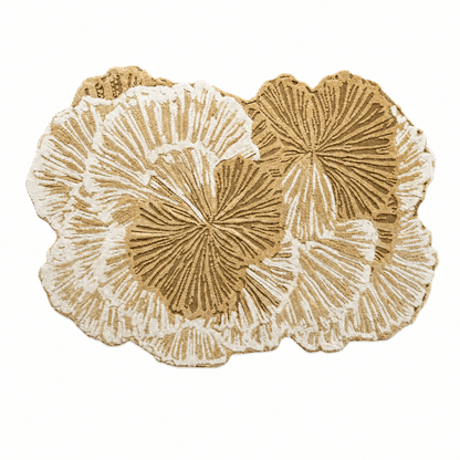 Coral Bloom Tufted Rug - FURNIBLE.