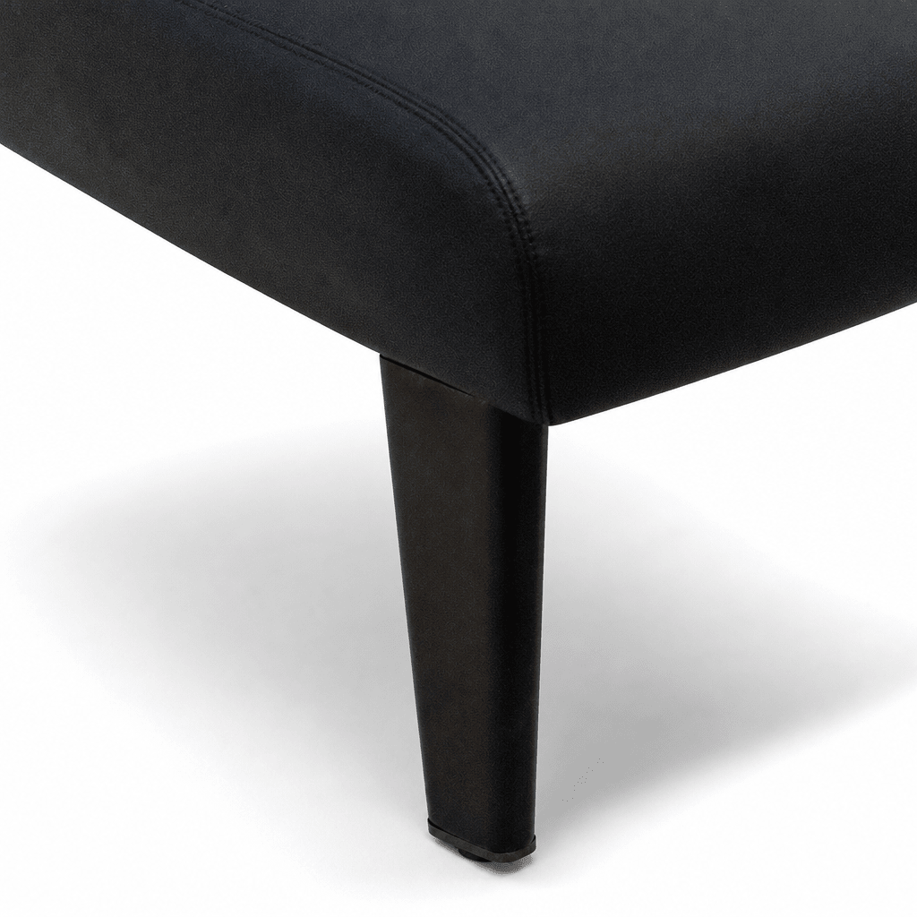 Crescent Leather Chair - FURNIBLE.