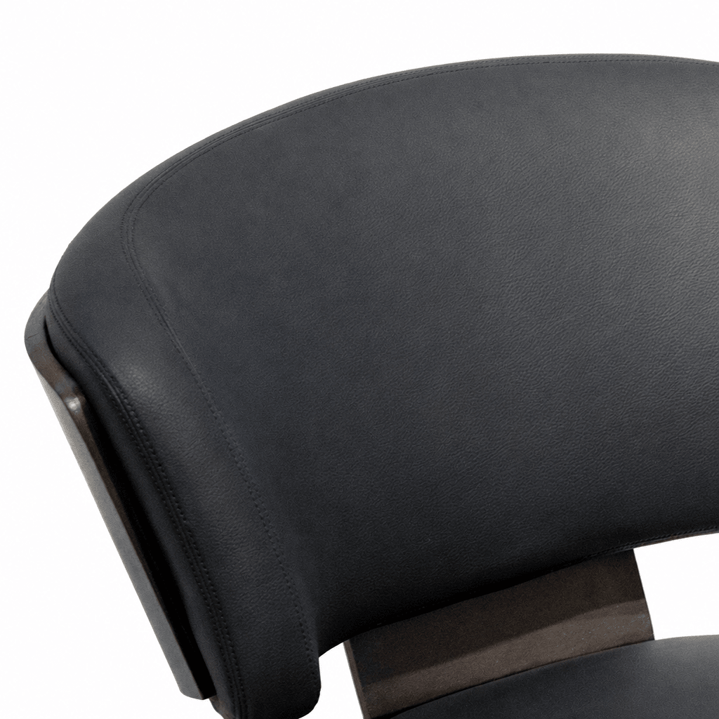Crescent Leather Chair - FURNIBLE.
