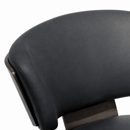 Crescent Leather Chair - FURNIBLE.