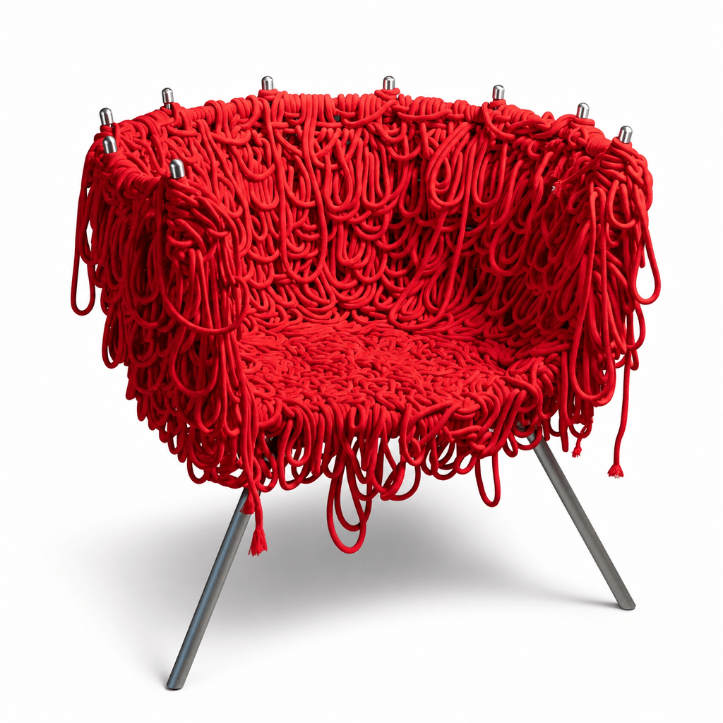 Crimson Entwine Chair - FURNIBLE.