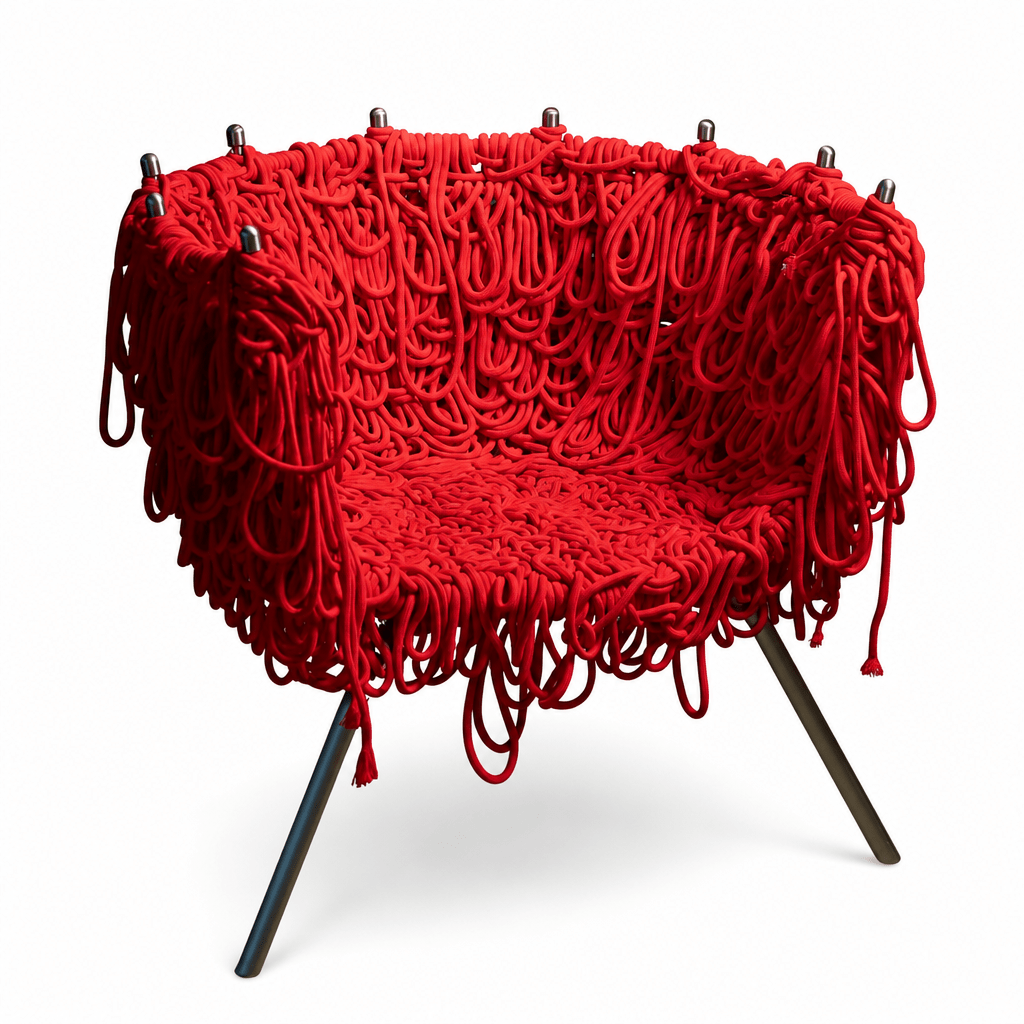 Crimson Entwine Chair - FURNIBLE.