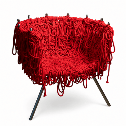 Crimson Entwine Chair - FURNIBLE.