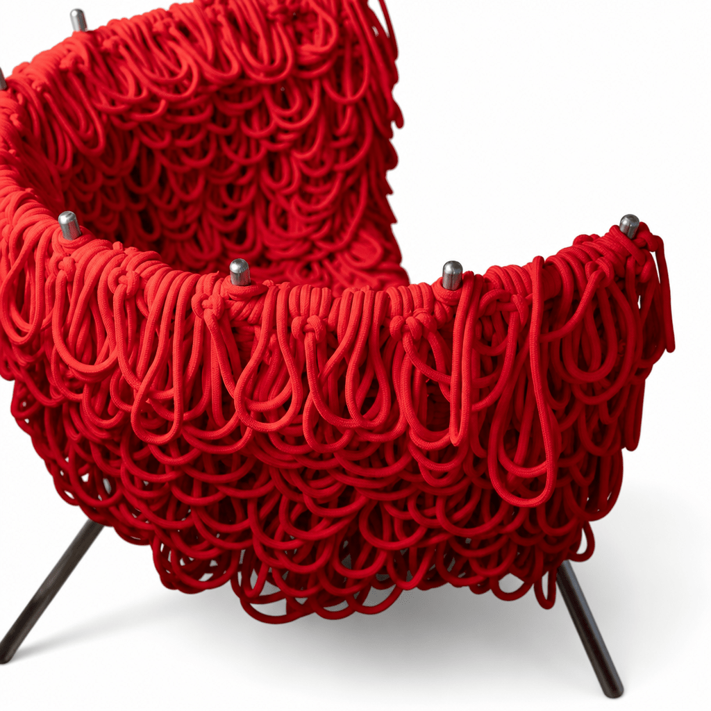 Crimson Entwine Chair - FURNIBLE.