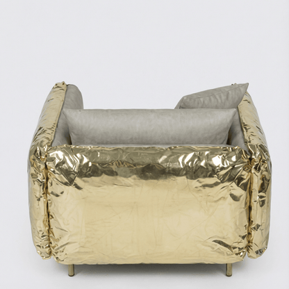 Crystal Gold Armchair - FURNIBLE.
