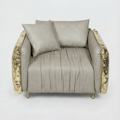 Crystal Gold Armchair - FURNIBLE.